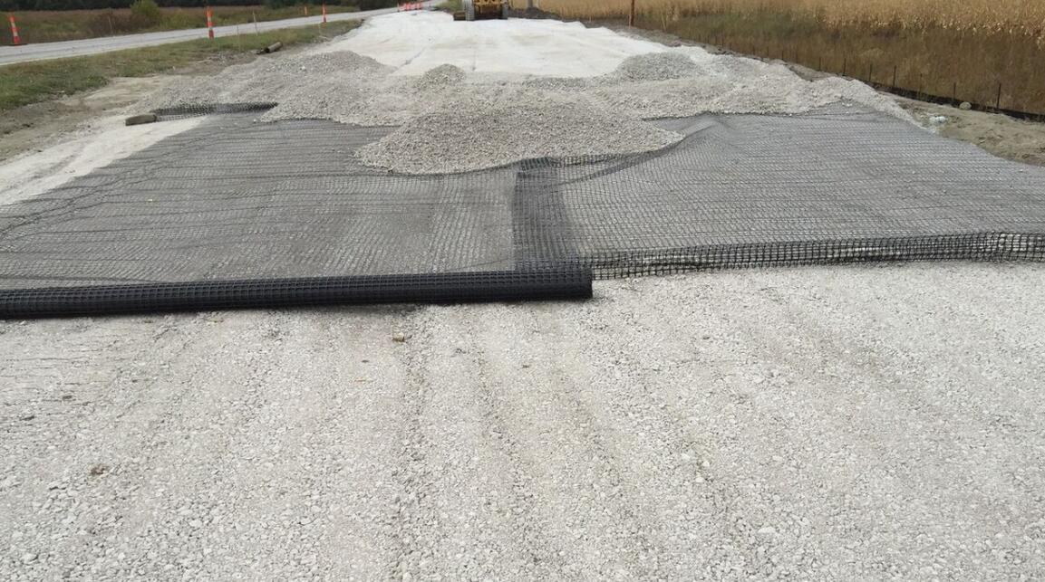 Reincement Plastic Gravel Driveway Geogrid